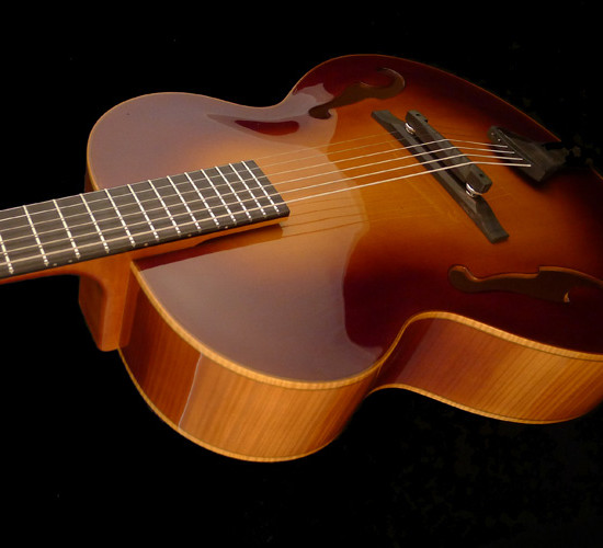 Archtop sunburst