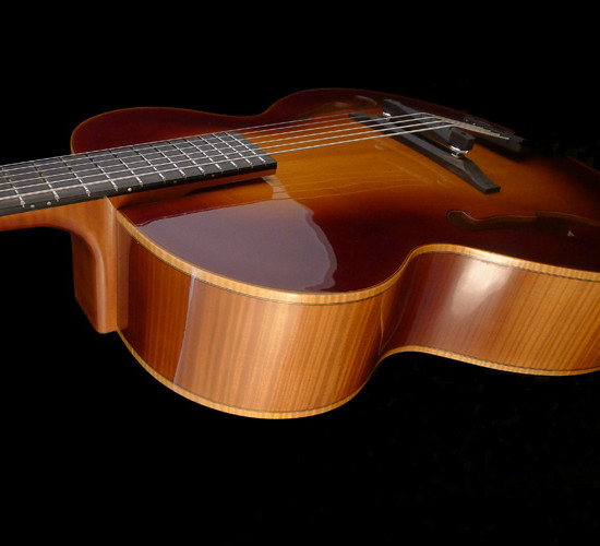 Archtop sunburst